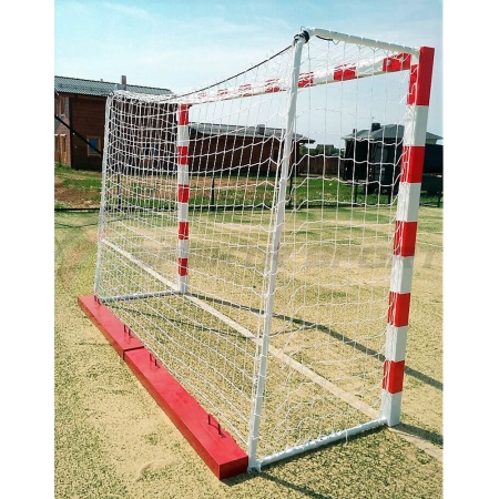 Купить Ворота мини-футбольные без сетки 2х3х1 м. (добровольный серт.) с накидным противовесом 25 кг в Туране 