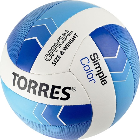 Купить Мяч волейбольный Torres Simple Color любительский р.5 в Туране 